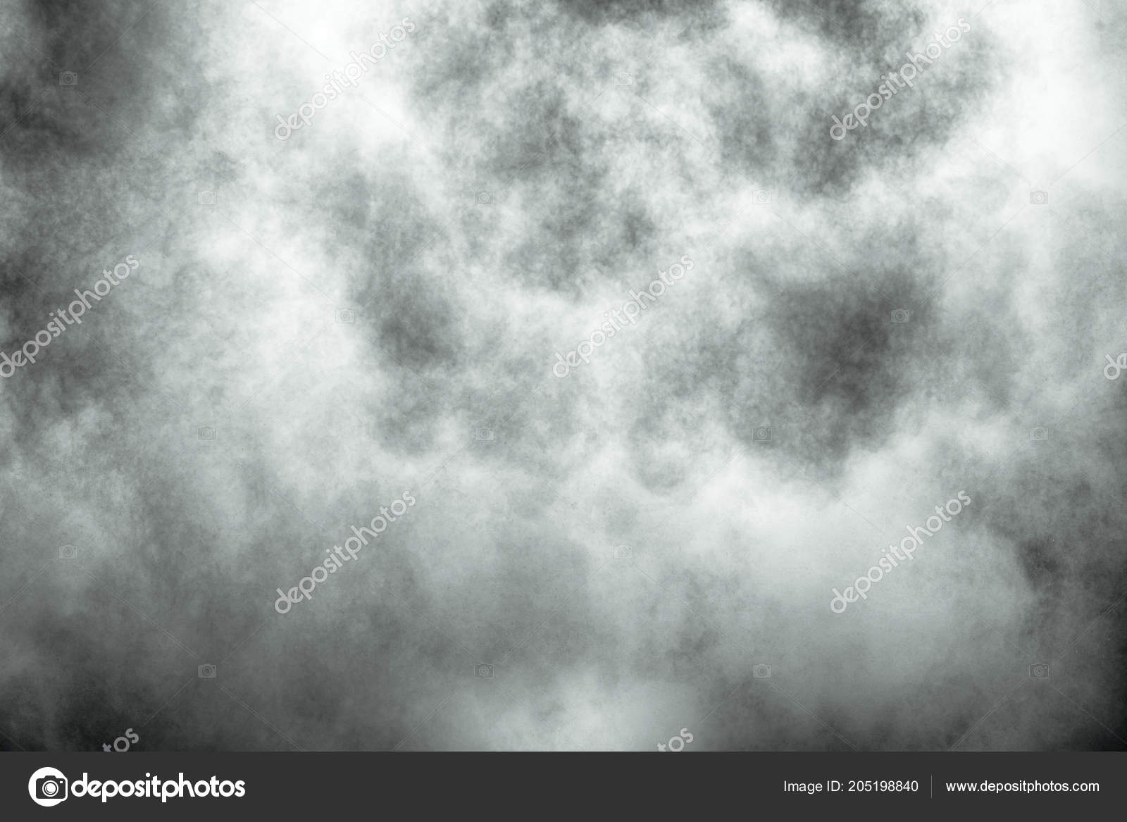 Explosion Grey Powder Smoke Background Stock Photo by ©NeonShot 205198840