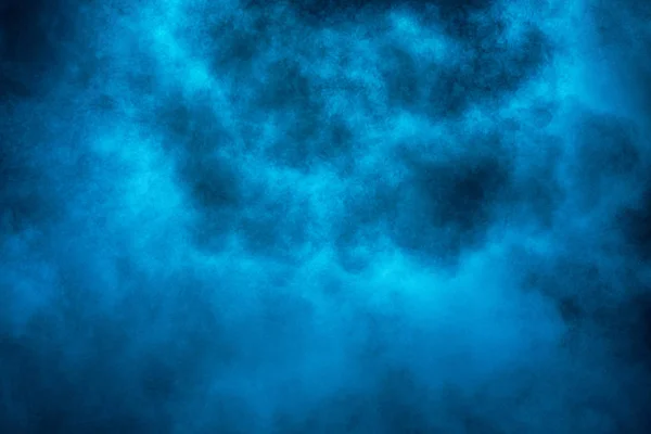 Explosion Blue Powder Smoke Background — Stock Photo, Image
