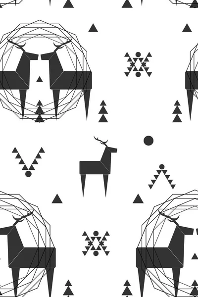 Reindeers Illustration Background Graphic Animals — Stock Photo, Image