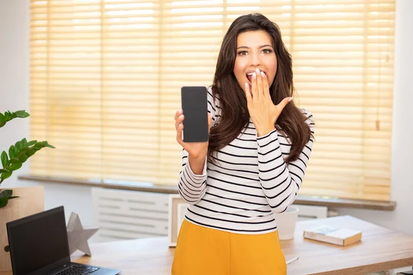 Successful businesswoman working. — Stock Photo, Image