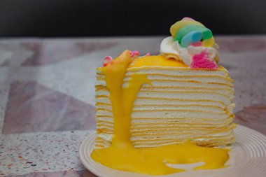 Krep pasta, krep pasta Tay tarzında.