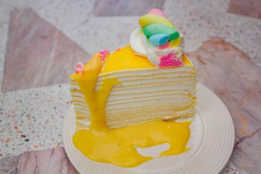 Krep pasta, krep pasta Tay tarzında.