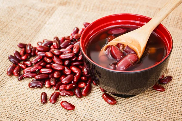 Red beans, Red bean boiled with sugar.