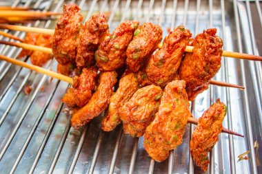 Tay kızarmış balık kek (Tod Mun Pla), Tay gıda geleneksel.