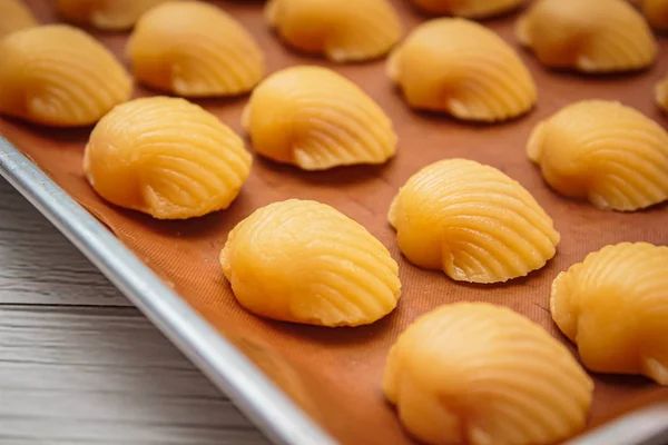 Ananaskuchen oder Ananaskuchen ist eine süße traditionelle taiwane — Stockfoto