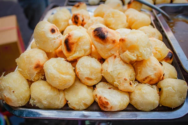 Batata Parrilla Postre Tailandés Tradición Tailandia —  Fotos de Stock