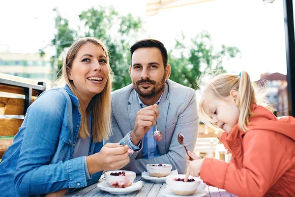 Family in the Restaurant