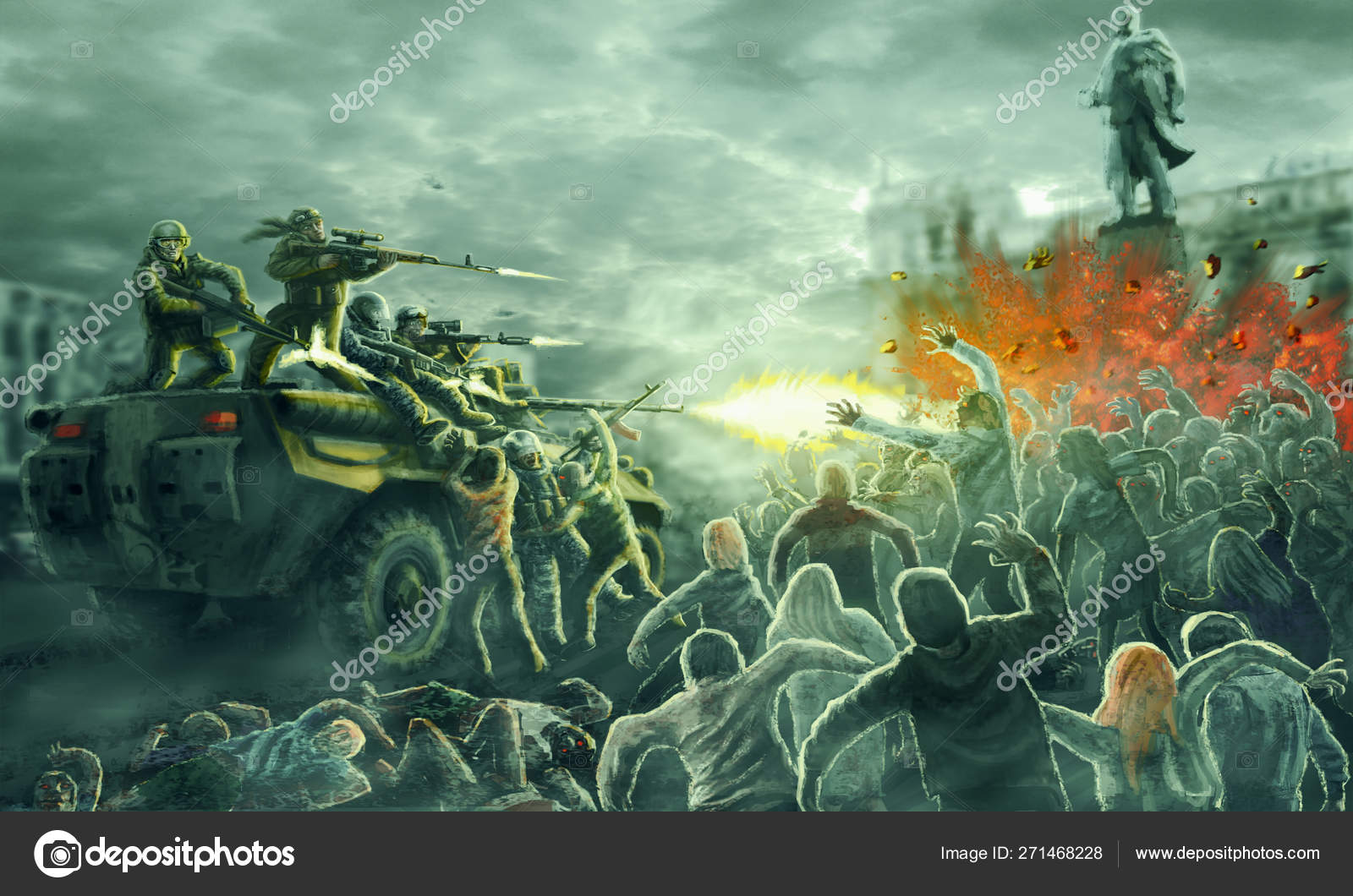 Undead army Stock Photos, Royalty Free Undead army Images | Depositphotos