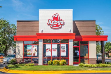 Duluth, Ga / USA - 07 05: 20: Arby 's' in ön görüntüsü