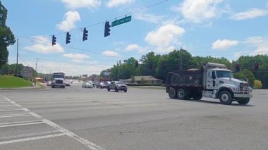 Editör Gwinnett County Ga USA 7.9.20 Lawrenceville trafiği