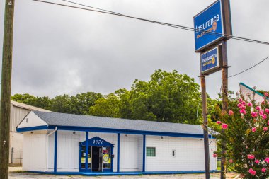 Decatur, Ga / USA - 07: 07: 20: Şehir manzarası, Şehir Sigorta Şirketi 