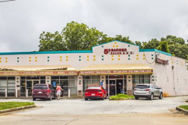 Decatur, Ga / USA - 07 07: 20: Candler Yolu Decatur Ga 'da Metro Atlanta Trinity Baptist Kilisesi 
