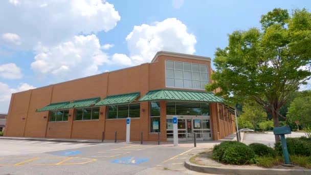 Snellville Zamknięte Walgreens Niebieskim Niebem — Wideo stockowe