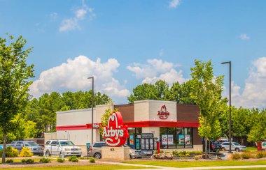 Snellville, Ga / USA - 07 14 20: Arby Restoranı ve imza