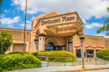 Gwinnett County, Ga / USA - 05: 25 20: Gwinnett Place AVM 'ye Giriş