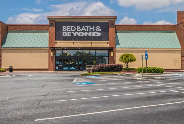 Gwinnett Megye Usa Bed Bath Áruház Elülső Felirat Bejárat — Stock Fotó