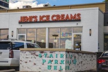 Atlanta, Ga / USA - 05: 31 31 20: Buckhead 'deki Jeni Dondurmaları