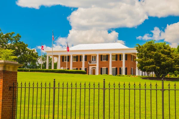 Atlanta Usa Governors Mansion Beautiful Green Landscape — Stock Photo, Image