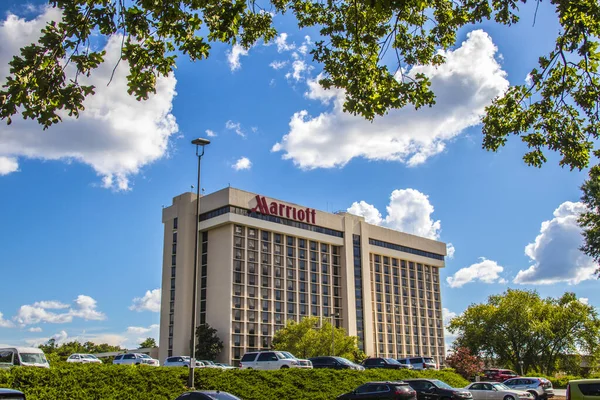 Atlanta Verenigde Staten Marriott Hotel Building — Stockfoto