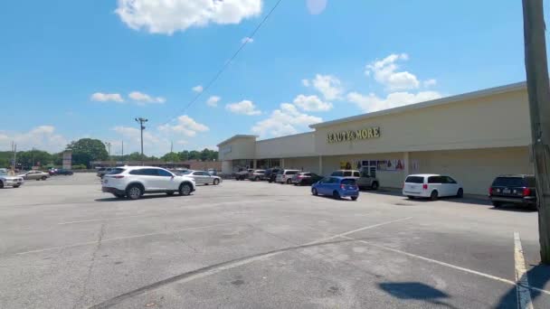 Decatur Ga城市购物中心视图 — 图库视频影像