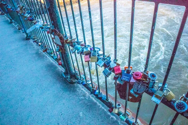 Augusta Usa Savannah Rapids Pavilion View Locks Gate — Stock Photo, Image