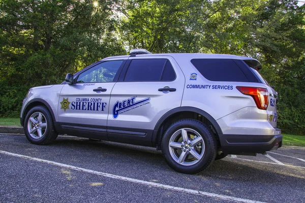 Appling Usa Columbia County Sheriff Patrull Suv — Stockfoto