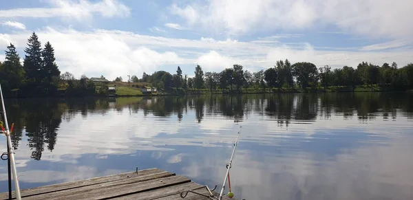 Lämmer Fiske Läckan — Stockfoto