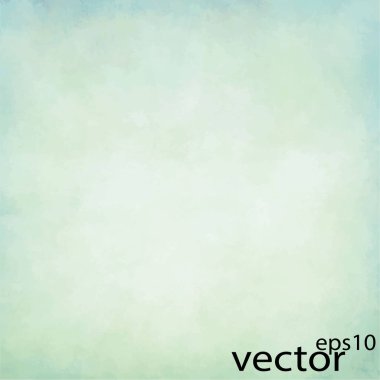 Dokulu Soyut Yeşil grunge arka plan, vektör, illüstrasyon