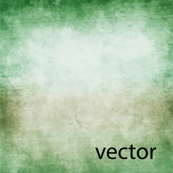 Texturizado Abstrato Verde Grunge Fundo Vetor Ilustração — Vetor de Stock