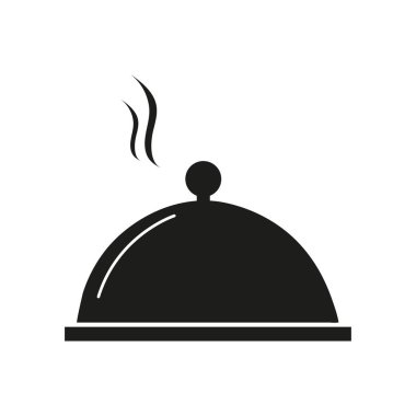 Restoran cloche vektör çizim