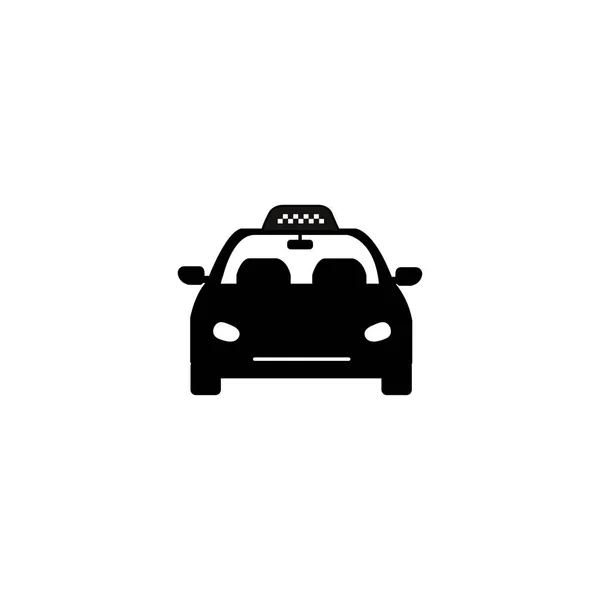 Car Taxi Icon Isolated — Stock Vector