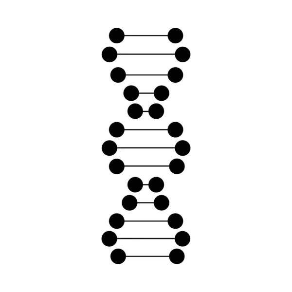 Zwart Pictogram Geïsoleerd Witte Achtergrond — Stockvector