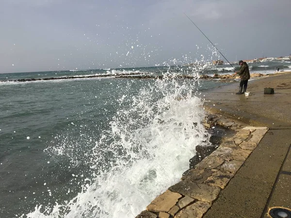 Pobřežní Oblast Města Paphos Západní Části Ostrova Kypr — Stock fotografie