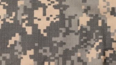 Amerikan ordusu dijital kamuflaj kumaş dokusu arka planı. Kamuflaj desenli kumaş dokusu. 