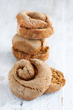 Frisella, tipik güneye İtalyan ekmeği, Apulia ekmek