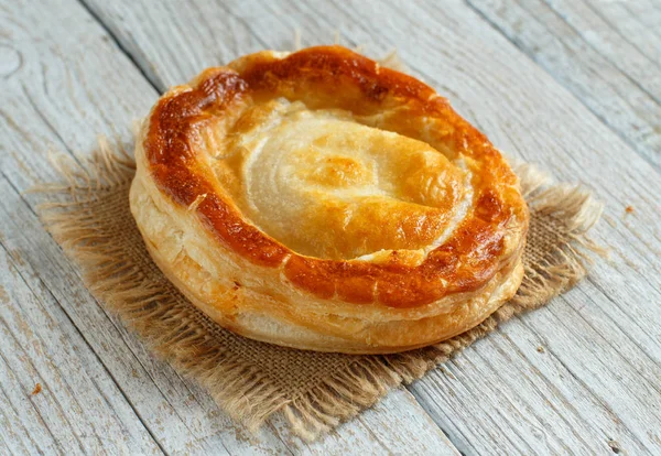 Rustico - traditional pastry from Lecce, Italy — Stock Photo, Image