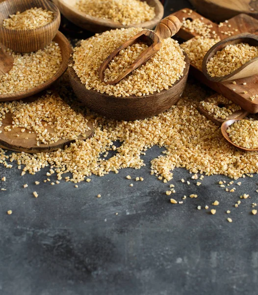 乾燥ブルグア小麦粒 — ストック写真
