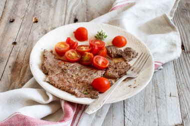 Izgara Machete Steak veya etek Steak ince dilim