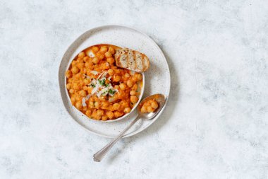 Hint Chana masala veya nohut köri 