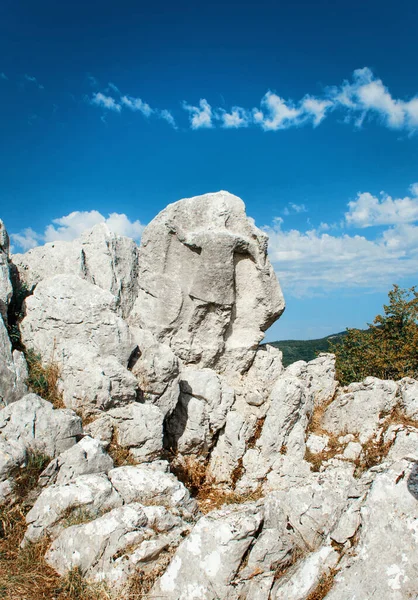 Stenen Krijger Antece Cilento National Park — Stockfoto