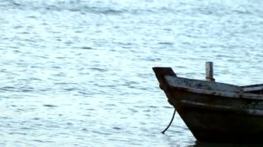 geleneksel Tay longtail tekne deniz.