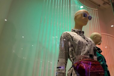 Bangkok, Tayland-17 Kasım 2018: Icon Siam moda odası, 