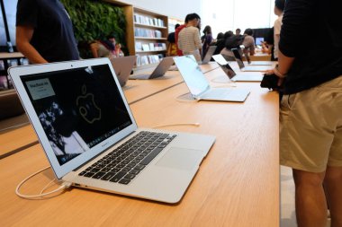 Bangkok ,Tayland ,17 Kasım 2018: Apple store içinde. Cha