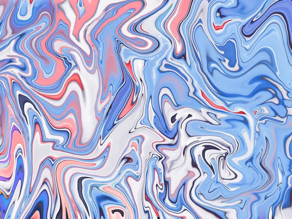 Modrá pastelová smetana koncept Marble ruční kreslení obrazů. Abstraktní ba — Stock fotografie