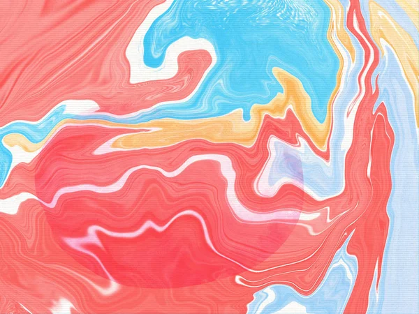 Roze crème kunst marmer concept hand tekenen schilderen. Abstracte ACHTERG — Stockfoto