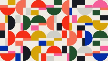 Bauhaus kompozisyon çizimleri, vektör soyut elementleri, çizgiler ve kalın geometrik şekiller, web sitesi arka planı için kullanışlı, poster tasarımı, dergi ön sayfası, afişler, baskılar, kapaklar.