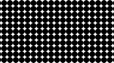 Soyut, cesur polka, zoom hareketinin etkisiyle arka planda yer alıyor. Çarpıcı bir sunum, markalaşma, reklam vs. için mükemmel. Kusursuz döngü 4k oluşturucu