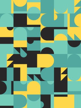 Bauhaus kompozisyon çizimleri, vektör soyut elementleri, çizgiler ve kalın geometrik şekiller, web sitesi arka planı için kullanışlı, poster tasarımı, dergi ön sayfası, afişler, baskılar, kapaklar.