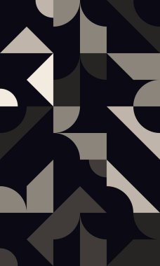 Bauhaus kompozisyon çizimleri, vektör soyut elementleri, çizgiler ve kalın geometrik şekiller, web sitesi arka planı için kullanışlı, poster tasarımı, dergi ön sayfası, afişler, baskılar, kapaklar.