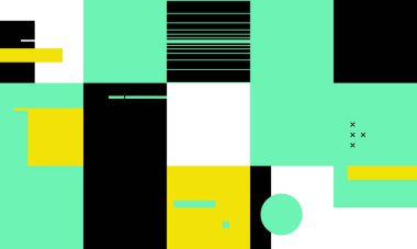 Bauhaus kompozisyon çizimleri, vektör soyut elementleri, çizgiler ve kalın geometrik şekiller, web sitesi arka planı için kullanışlı, poster tasarımı, dergi ön sayfası, afişler, baskılar, kapaklar.